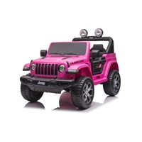 Dětské elektrické autíčko Baby Mix Jeep Wrangler Rubicon růžové (poškozený obal)