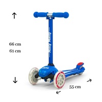 Dětská koloběžka Milly Mally Scooter Zapp deep blue (poškozený obal)