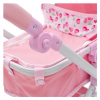 Kočárek pro panenky 2v1 Baby Mix Sophie pink (Poškozený obal)