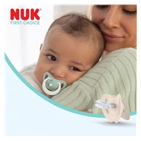 Dudlík NUK First Choice Night 0-6m 2 ks Hippo/Koala