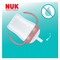 Kojenecká láhev NUK Perfect Match na učení s brčkem BEAR 150 ml