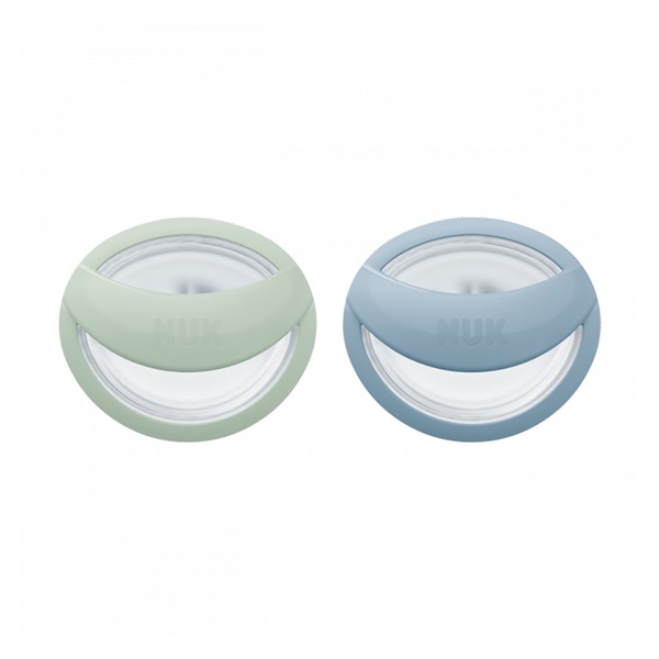 Dudlík NUK Perfect Match 0-6m 2 ks green/blue