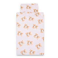 2-dílné ložní povlečení New Baby Love Teddy Bear 90/120 cm pink