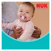 Dudlík NUK Perfect Match Air Night FIREFLY/LION 0-6m 2ks box