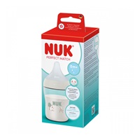 Kojenecká láhev NUK Perfect Match Temperature Control 150 ml Sheep