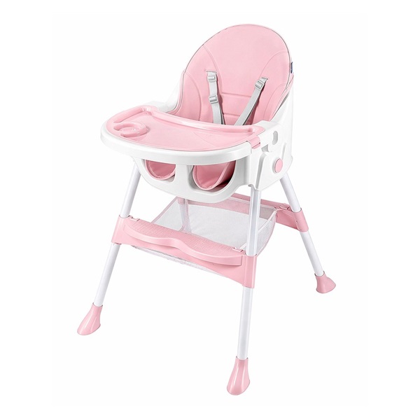 Jídelní židlička Baby Mix Nora dusty pink