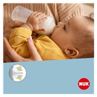 Skleněná kojenecká láhev NUK Perfect Match Temperature Control 230 ml