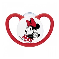 Dudlík NUK Perfect Match Air Disney Mickey Mouse 0-6 měsíců red