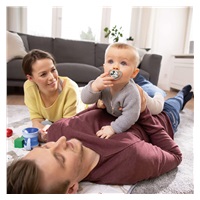 Dudlík NUK Perfect Match Air Disney Mickey Mouse 0-6 měsíců red