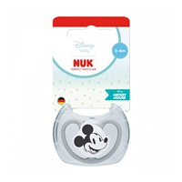 Dudlík NUK Perfect Match Air Disney Mickey Mouse 0-6 měsíců grey