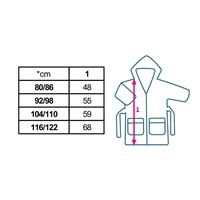 Dětský froté župan New Baby blue