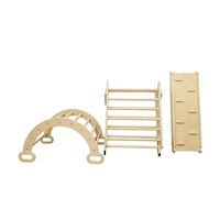 Dřevěná Montessori / Pikler lezecká sestava Baby Mix