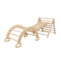 Dřevěná Montessori / Pikler lezecká sestava Baby Mix