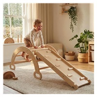 Dřevěná Montessori / Pikler lezecká sestava Baby Mix