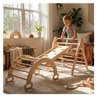 Dřevěná Montessori / Pikler lezecká sestava Baby Mix