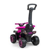 Dětské odrážedlo Baby Mix Mega s vodící tyčí modré (Zánovní)