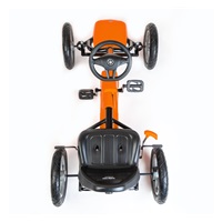 Dětská šlapací motokára Go-kart Baby Mix Buggy oranžová (Poškozený obal)