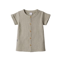 Kojenecká mušelínová košile s kraťasy New Baby linen