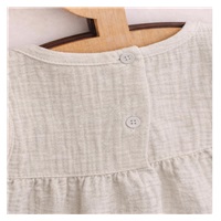 Kojenecké mušelínové šaty New Baby Ella linen