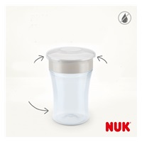 Dětský hrníček Magic NUK Cup Minnie (8+ m.) NUK 360° 230 ml