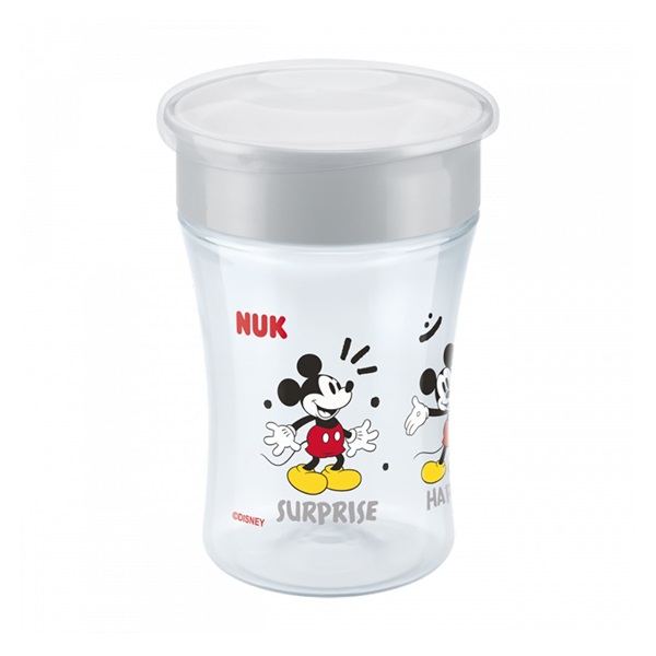 Dětský hrníček Magic NUK Cup Mickey Mouse (8+ m.) NUK 360° 230 ml