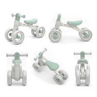 Dětské odrážedlo s LED světlem Milly Mally FLIXY mint