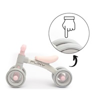 Dětské odrážedlo s LED světlem Milly Mally FLIXY pink