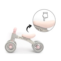 Dětské odrážedlo s LED světlem Milly Mally FLIXY pink