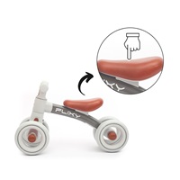 Dětské odrážedlo s LED světlem Milly Mally FLIXY grey