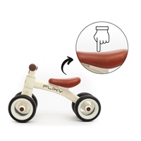 Dětské odrážedlo s LED světlem Milly Mally FLIXY cream