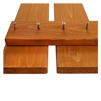 Dětské dřevěné pískoviště s poklopem a lavičkami Baby Mix 180x180 cm