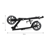 Dětská koloběžka Milly Mally ULTIMATE black