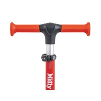 Tříkolová balanční koloběžka-scooter se sedátkem FUZZY Milly Mally red