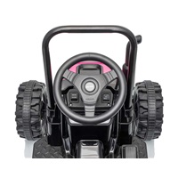 Elektrický traktor s vlečkou Milly Mally Farmer růžový