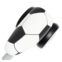 Dětské odrážedlo Baby Mix Baby Bike Černá bílá football (Zánovní)