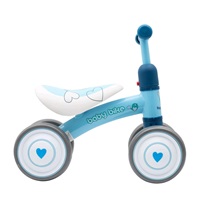 Dětské odrážedlo Baby Mix Baby Bike Černá bílá football (Zánovní)