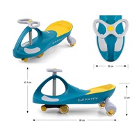 Dětské gravitační odrážedlo Gravity Milly Mally green yellow