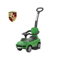Dětské odrážedlo s vodící tyčí Milly Mally Porsche Cayenne green