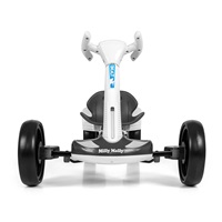 Elektrická motokára s dálkovým ovládáním a LED efekty GOKART BOLT Milly Mally white