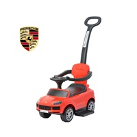 Dětské odrážedlo s vodící tyčí Milly Mally Porsche Cayenne red