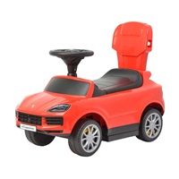 Dětské odrážedlo s vodící tyčí Milly Mally Porsche Cayenne red