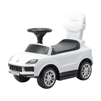 Dětské odrážedlo s vodící tyčí Milly Mally Porsche Cayenne white