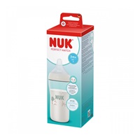Kojenecká láhev NUK Perfect Match s kontrolou teploty Sheep 260 ml
