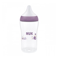 Kojenecká láhev NUK Perfect Match s kontrolou teploty Hippo 260 ml