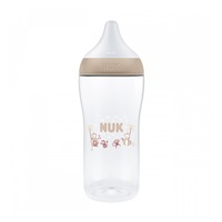 Kojenecká láhev NUK Perfect Match s kontrolou teploty XL Monkey 360 ml