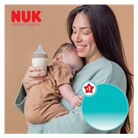 Kojenecká láhev NUK Perfect Match s kontrolou teploty XL Monkey 360 ml