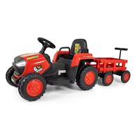 Elektrický traktor Milly Mally Rolly red