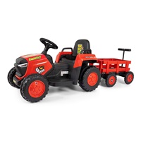 Elektrický traktor Milly Mally Rolly red