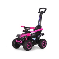 Dětské odrážedlo s vodící tyčí Milly Mally Wild 3v1 pink