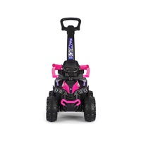 Dětské odrážedlo s vodící tyčí Milly Mally Wild 3v1 pink